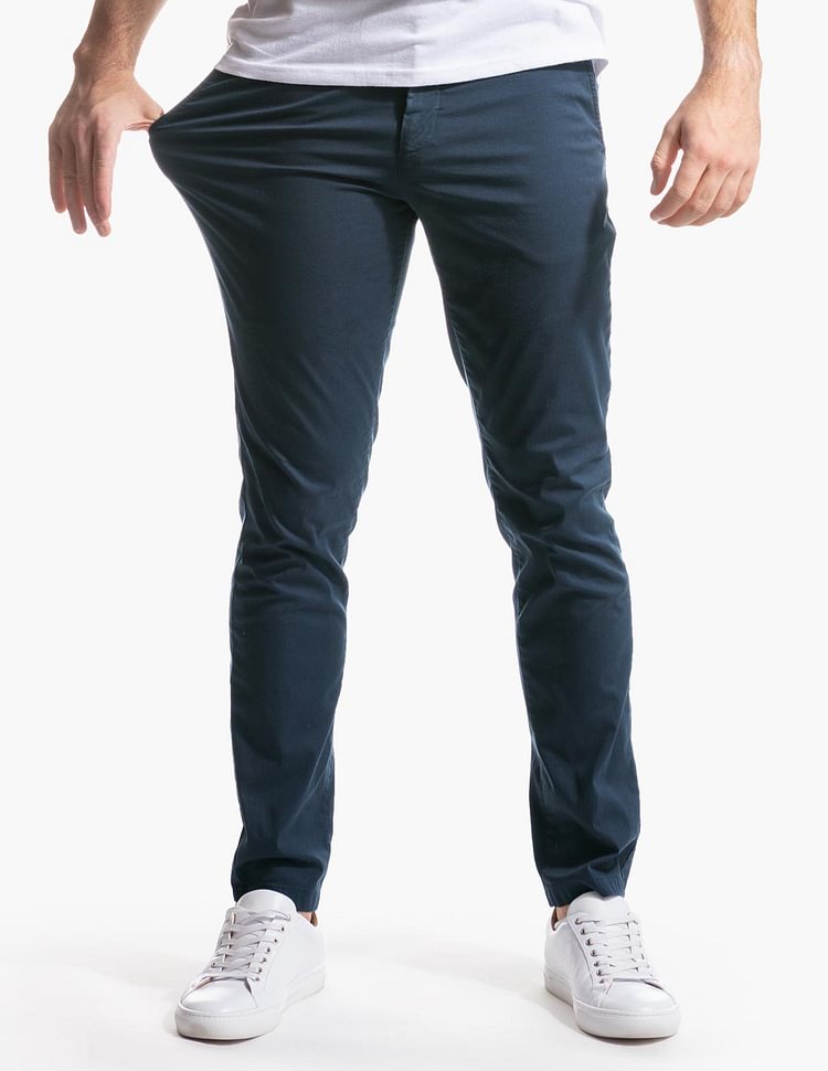📢📢50 % de réduction !! ⏰ Pantalons kaki stretch décontractés pour hommes