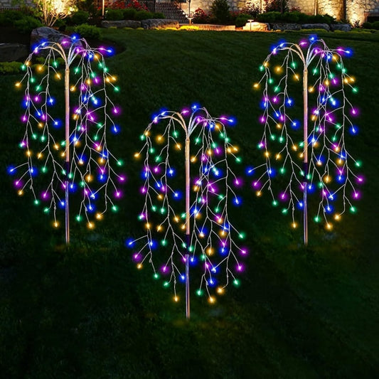 🌞Lumières de Jardin Solaires ✅ 100 LEDs & Étanches IP55 | Ambiance Chaleureuse 🌙 -50% AUJOURD’HUI 🔥