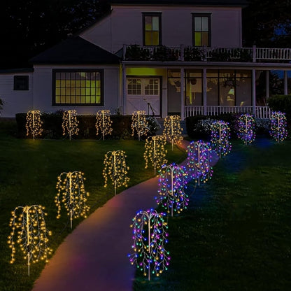 🌞Lumières de Jardin Solaires ✅ 100 LEDs & Étanches IP55 | Ambiance Chaleureuse 🌙 -50% AUJOURD’HUI 🔥