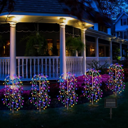 🌞Lumières de Jardin Solaires ✅ 100 LEDs & Étanches IP55 | Ambiance Chaleureuse 🌙 -50% AUJOURD’HUI 🔥