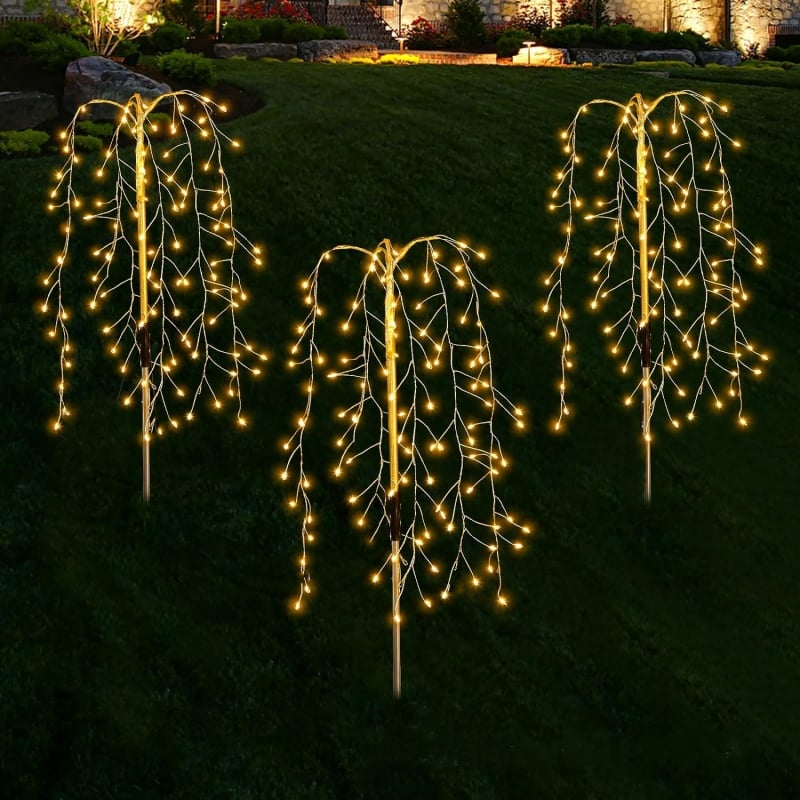 🌞Lumières de Jardin Solaires ✅ 100 LEDs & Étanches IP55 | Ambiance Chaleureuse 🌙 -50% AUJOURD’HUI 🔥