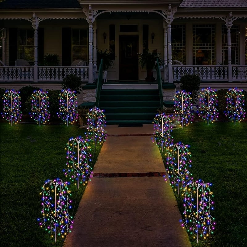 🌞Lumières de Jardin Solaires ✅ 100 LEDs & Étanches IP55 | Ambiance Chaleureuse 🌙 -50% AUJOURD’HUI 🔥
