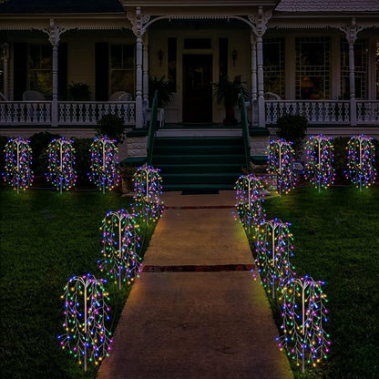 🌞Lumières de Jardin Solaires ✅ 100 LEDs & Étanches IP55 | Ambiance Chaleureuse 🌙 -50% AUJOURD’HUI 🔥