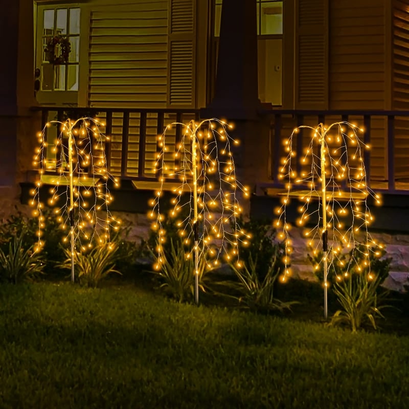 🌞Lumières de Jardin Solaires ✅ 100 LEDs & Étanches IP55 | Ambiance Chaleureuse 🌙 -50% AUJOURD’HUI 🔥