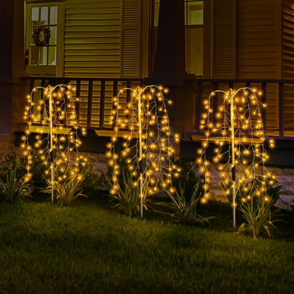 🌞Lumières de Jardin Solaires ✅ 100 LEDs & Étanches IP55 | Ambiance Chaleureuse 🌙 -50% AUJOURD’HUI 🔥