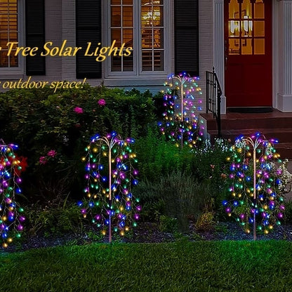 🌞Lumières de Jardin Solaires ✅ 100 LEDs & Étanches IP55 | Ambiance Chaleureuse 🌙 -50% AUJOURD’HUI 🔥