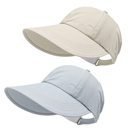 🎁Nouveauté ! 50 % de réduction !💥 Chapeau de soleil de baseball à large bord pour femme