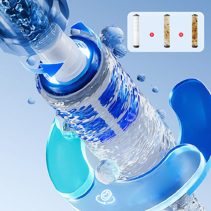 🚿 54 % de réduction + livraison gratuite✨Pommeau de Douche Haute Pression 4 Modes avec Filtre