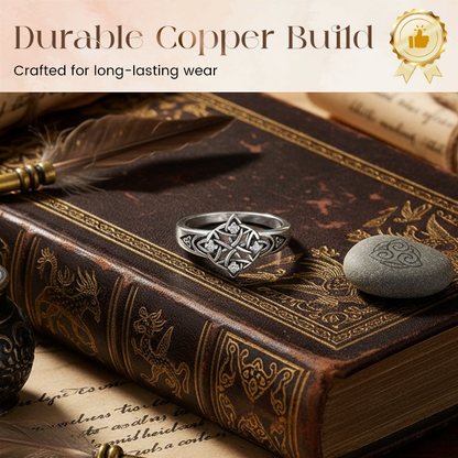 🔥Tendance 2026🔥 Bague rétro vintage nœud de la Trinité – Alliance celtique symbolique pour femmes et hommes