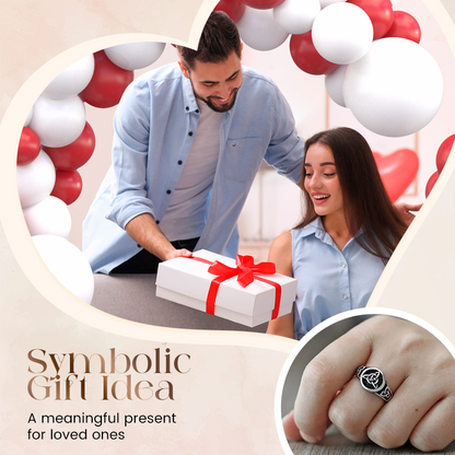🔥Tendance 2026🔥 Bague rétro vintage nœud de la Trinité – Alliance celtique symbolique pour femmes et hommes