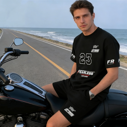 🛒-50% AUJOURD'HUI✨Ensemble 2 pièces pour homme : t-shirt et short décontractés