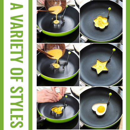 🥞 Promotions et offres spéciales + Jusqu'à 62 % de réduction 🍯Moules à oeufs frits en acier inoxydable