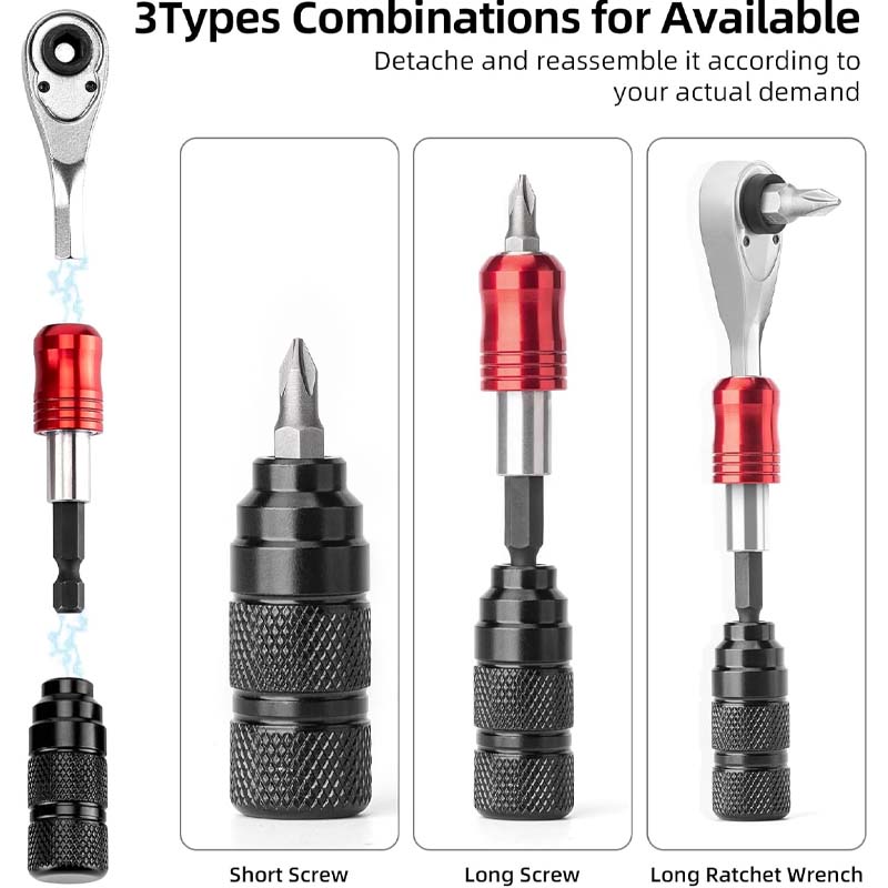 🛠50 % de réduction✨Kit d'outils tout-en-un pour clé à cliquet et douilles