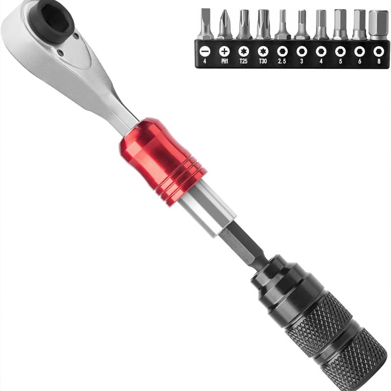 🛠50 % de réduction✨Kit d'outils tout-en-un pour clé à cliquet et douilles