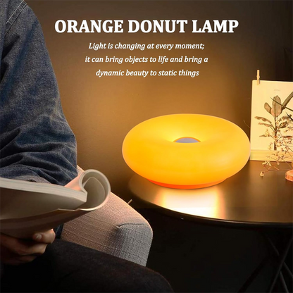🍩 60% DE RÉDUCTION! 💡 Lampe de Table LED Donut à Commande Tactile – Design Unique, Dimmable & Parfaite Pour Créer Une Ambiance Cosy 🏠