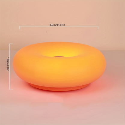 🍩 60% DE RÉDUCTION! 💡 Lampe de Table LED Donut à Commande Tactile – Design Unique, Dimmable & Parfaite Pour Créer Une Ambiance Cosy 🏠