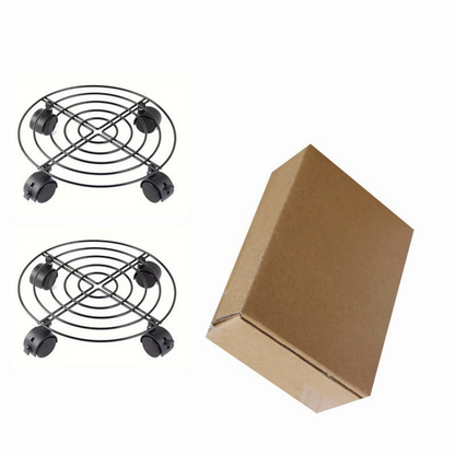 ✨50 % de réduction 🔥 Chariot métallique robuste pour usine, équipé de roues