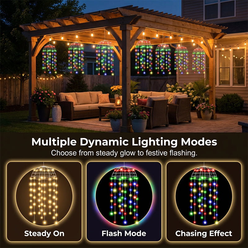 🎇53 % de réduction + livraison gratuite🔥Lampes solaires suspendues pour le jardin et l'extérieur
