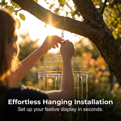 🎇53 % de réduction + livraison gratuite🔥Lampes solaires suspendues pour le jardin et l'extérieur