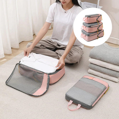 ⏰ Offre à 50 % de réduction pour une durée limitée! 👝Lot de sacs de compression de voyage pour faire ses valises