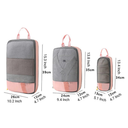 ⏰ Offre à 50 % de réduction pour une durée limitée! 👝Lot de sacs de compression de voyage pour faire ses valises