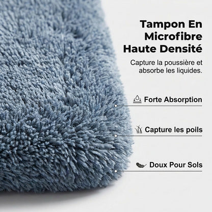 ✨ 50 % de réduction + livraison gratuite🔥 Kit de balai à franges plat et seau mains libres avec système de séparation de l'eau