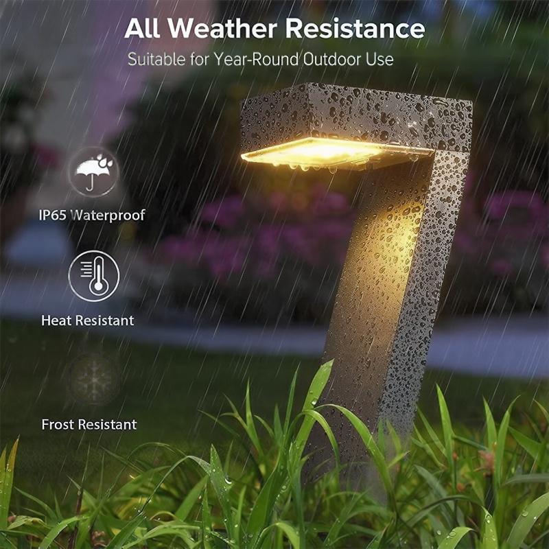 Lampes Solaires d’Allée ✅ Design en “7” & IP65 | Chic & Automatique 🌟 57% de réduction + livraison gratuite🔥