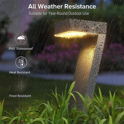 Lampes Solaires d’Allée ✅ Design en “7” & IP65 | Chic & Automatique 🌟 57% de réduction + livraison gratuite🔥