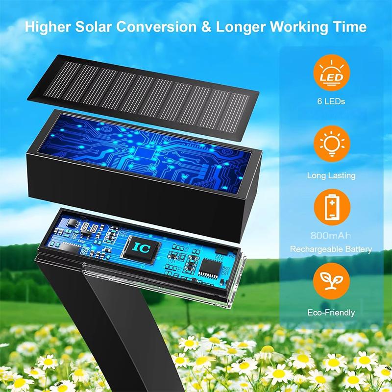 Lampes Solaires d’Allée ✅ Design en “7” & IP65 | Chic & Automatique 🌟 57% de réduction + livraison gratuite🔥