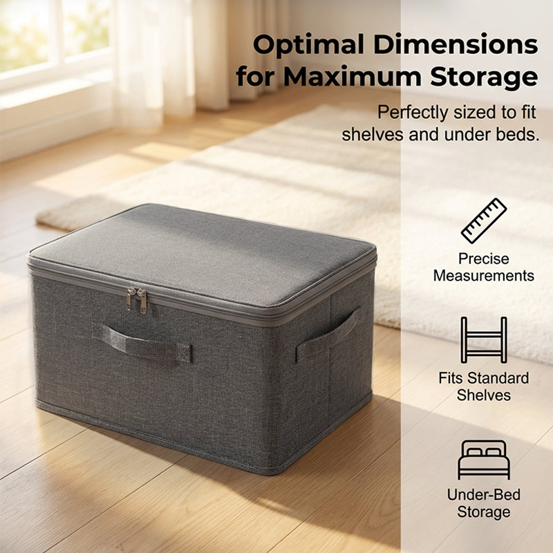 ✨50 % de réduction🔥 Boîte de rangement pliable en tissu