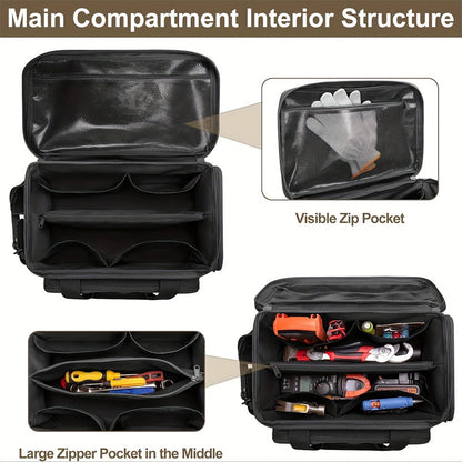 📦🛠 Promotion : 58 % de réduction🔥 Sac à outils en toile ultra-résistant de 35 cm