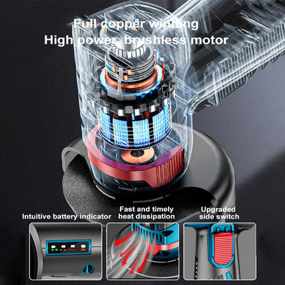 🛠 57 % de réduction + livraison gratuite🔥 Mini meuleuse d'angle sans balais