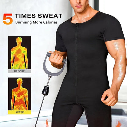 🔥Offres à durée limitée, 50% réductions 🔥Combinaison Sauna Intégrale pour Homme