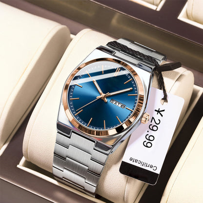 🍂⌚Promotion : 50 % de réduction sur les montres🍂Montre à quartz lumineuse haut de gamme pour homme