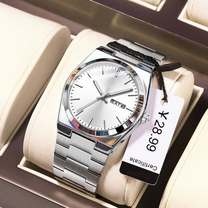 🍂⌚Promotion : 50 % de réduction sur les montres🍂Montre à quartz lumineuse haut de gamme pour homme