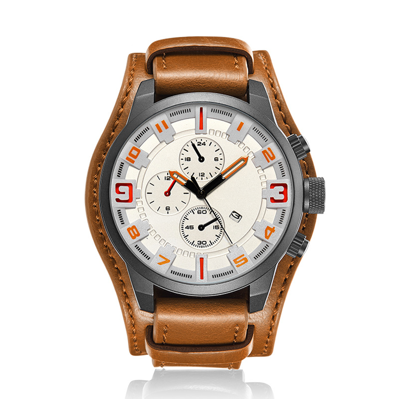 ⌚Promotion : 51 % de réduction sur les montres+ livraison gratuite 🍂 Montres à quartz pour homme, style professionnel, avec bracelet en cuir synthétique