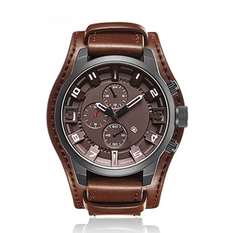 ⌚Promotion : 51 % de réduction sur les montres+ livraison gratuite 🍂 Montres à quartz pour homme, style professionnel, avec bracelet en cuir synthétique
