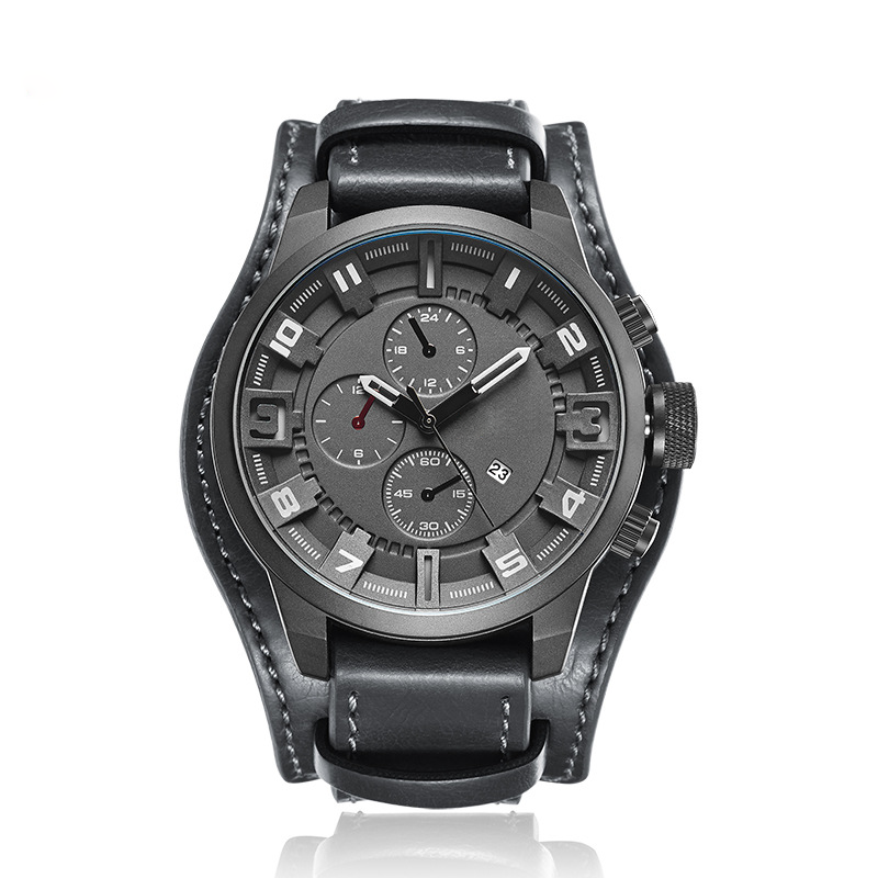 ⌚Promotion : 51 % de réduction sur les montres+ livraison gratuite 🍂 Montres à quartz pour homme, style professionnel, avec bracelet en cuir synthétique