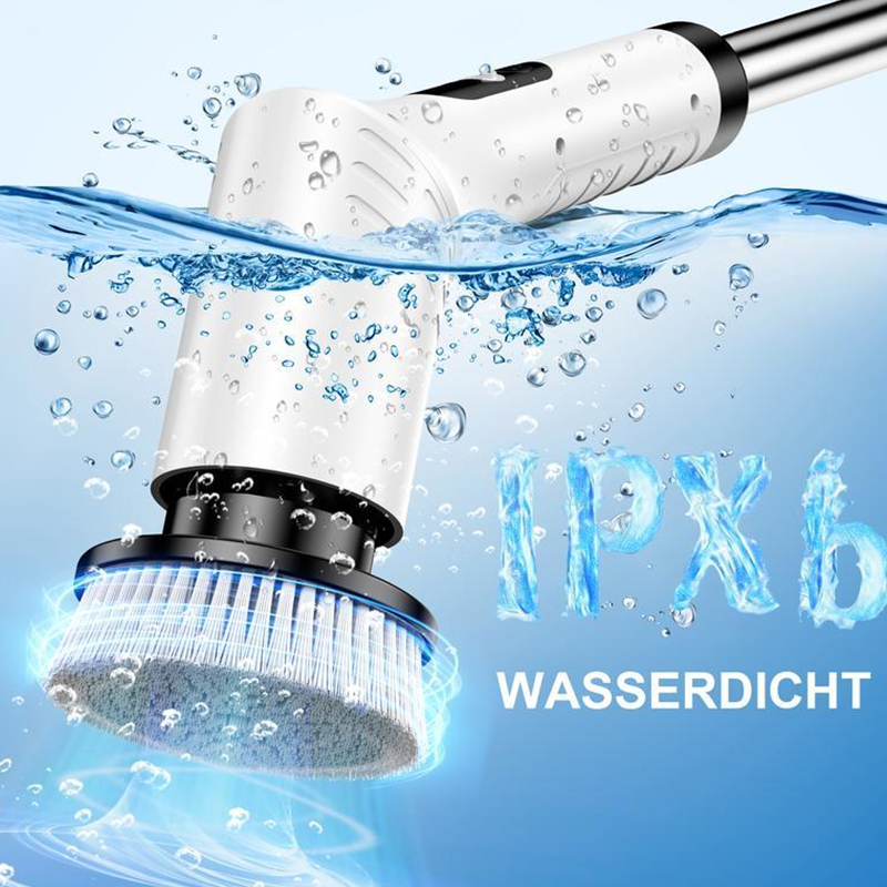 ⛲ 50 % de réduction + livraison gratuite 🔥 Brosse de nettoyage rotative électrique améliorée avec écran LED