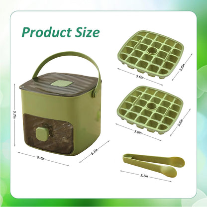 🧊 Promotion :50 % de réduction sur un article + encore plus d'avantages sur deux articles🔥🧊 Machine à Glaçons Portable avec Couvercle et Boîte de Rangement