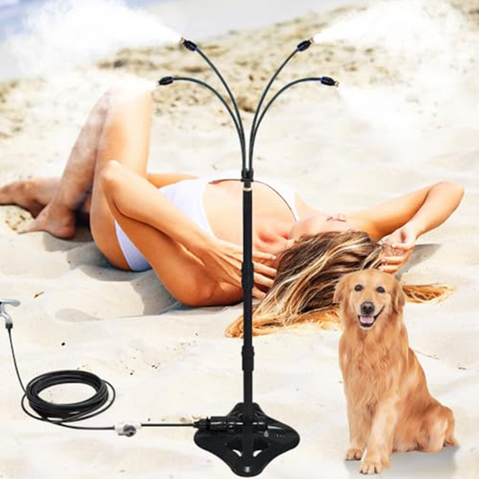 🧊 Offre promotionnelle : 54 % de réduction + livraison gratuite 🧼🔥 Brumisateurs sur pied pour terrasses extérieures