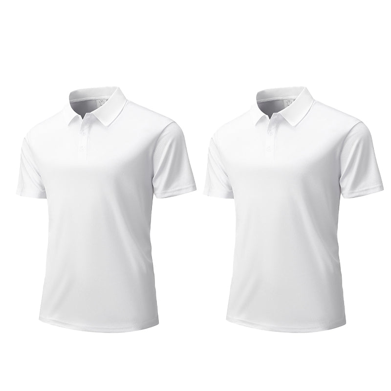 ✨🧊Offre promotionnelle : 50 % de réduction 🧊👕T-shirt à col respirant d’été pour homme
