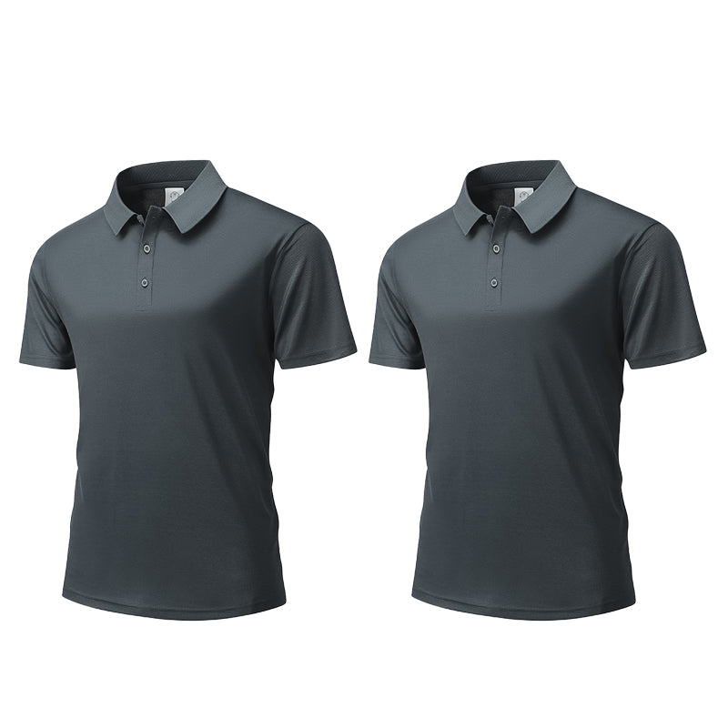 ✨🧊Offre promotionnelle : 50 % de réduction 🧊👕T-shirt à col respirant d’été pour homme