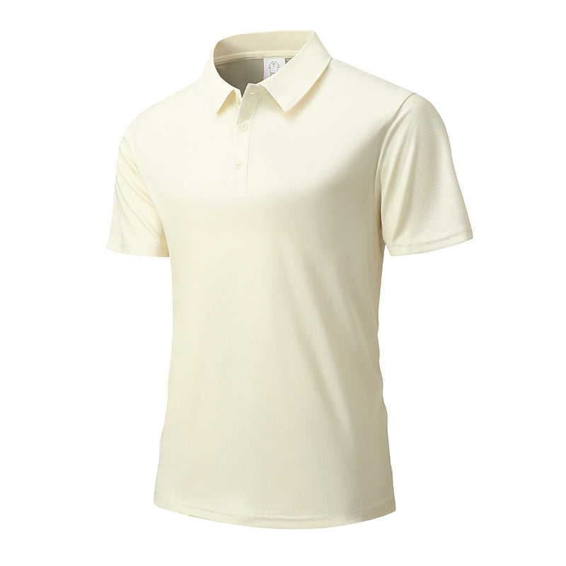 ✨🧊Offre promotionnelle : 50 % de réduction 🧊👕T-shirt à col respirant d’été pour homme