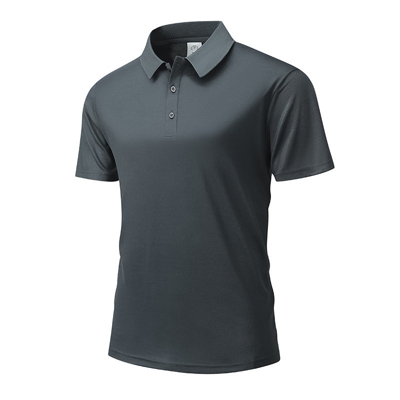 ✨🧊Offre promotionnelle : 50 % de réduction 🧊👕T-shirt à col respirant d’été pour homme