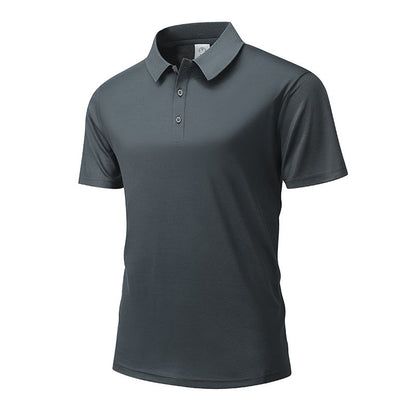 ✨🧊Offre promotionnelle : 50 % de réduction 🧊👕T-shirt à col respirant d’été pour homme