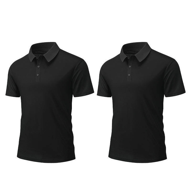 ✨🧊Offre promotionnelle : 50 % de réduction 🧊👕T-shirt à col respirant d’été pour homme