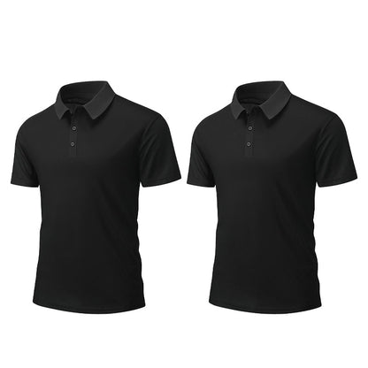✨🧊Offre promotionnelle : 50 % de réduction 🧊👕T-shirt à col respirant d’été pour homme