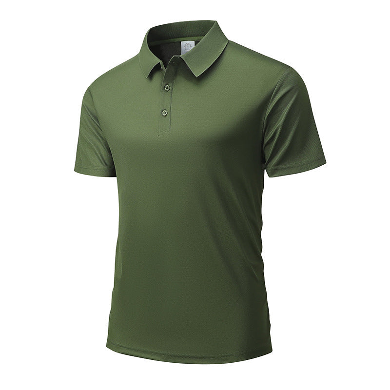 ✨🧊Offre promotionnelle : 50 % de réduction 🧊👕T-shirt à col respirant d’été pour homme