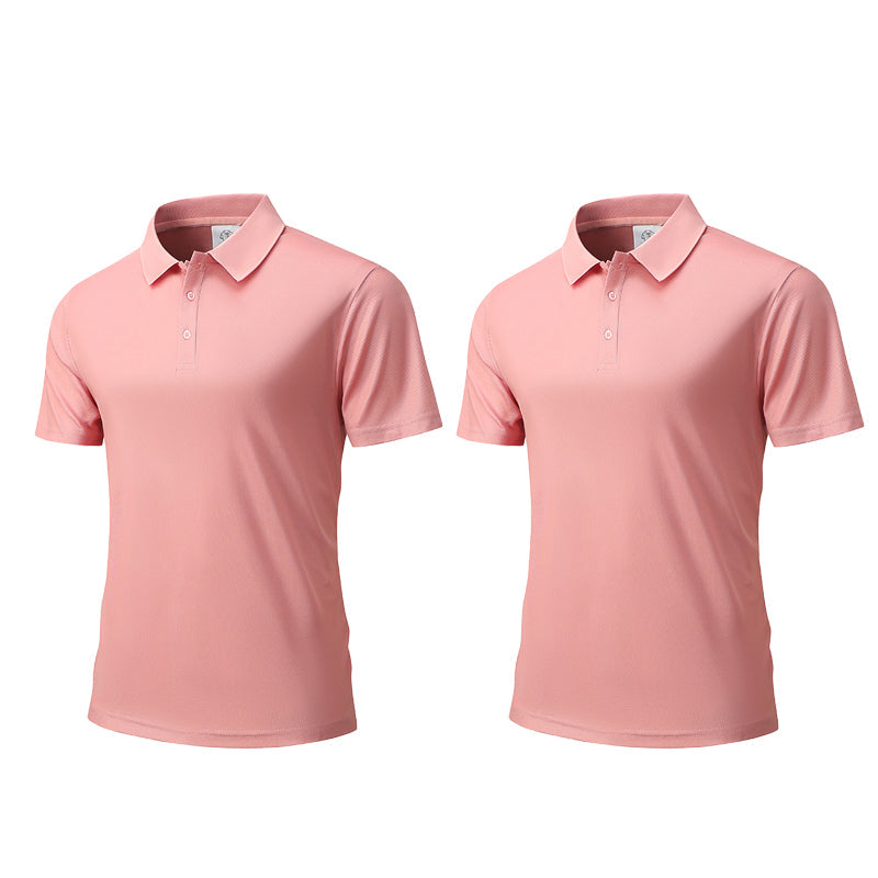 ✨🧊Offre promotionnelle : 50 % de réduction 🧊👕T-shirt à col respirant d’été pour homme